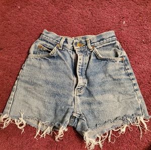 vintage denim shorts!